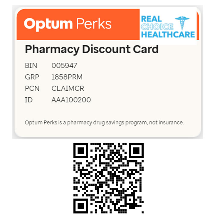 OptumPlus Real Choice Prescription Card Image